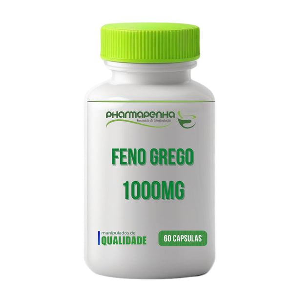 Feno Grego 1000mg 60 cápsulas